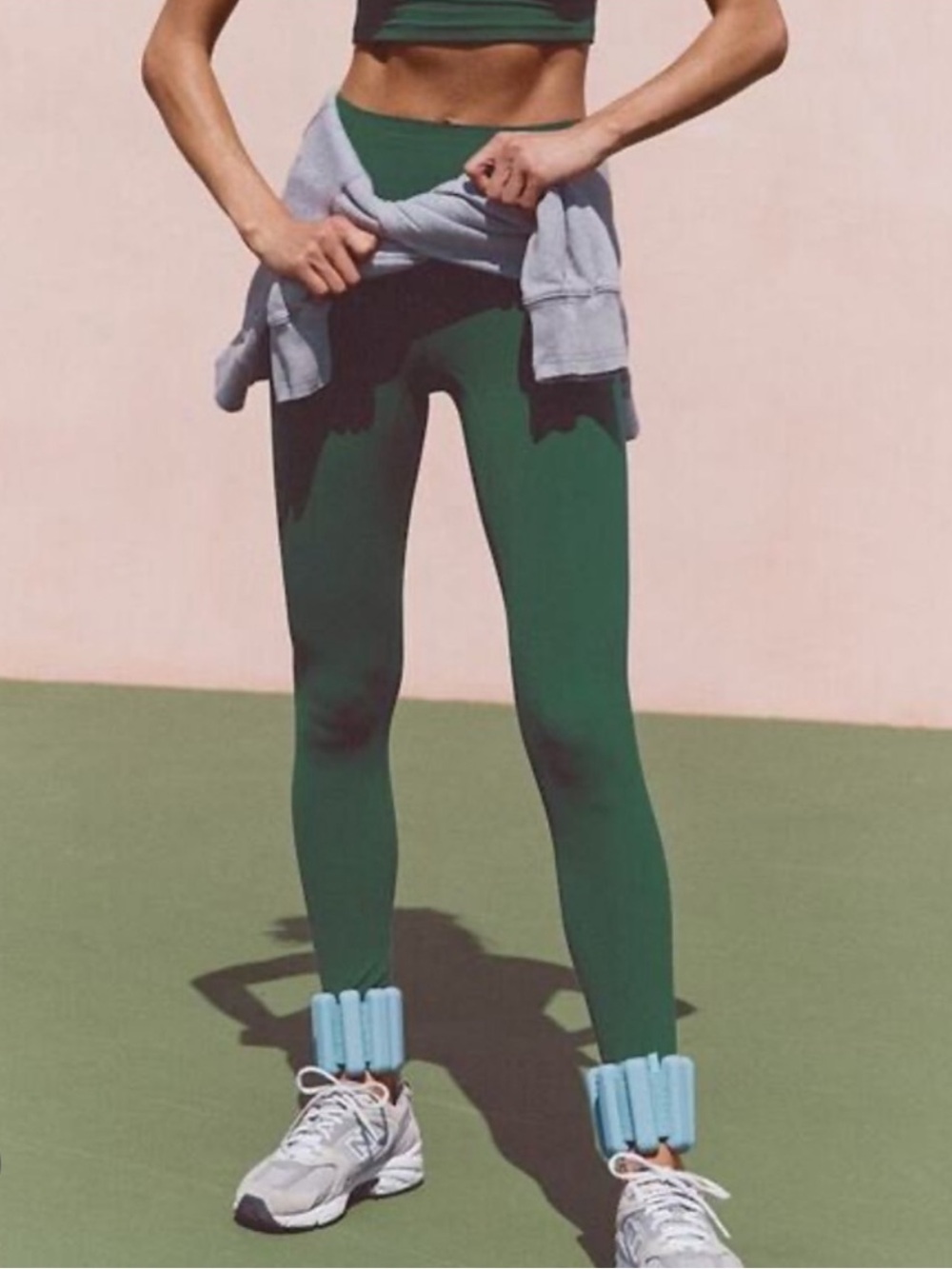 Sporty and Rich Bonnie High Rise
Leggings Yoga Pants Green